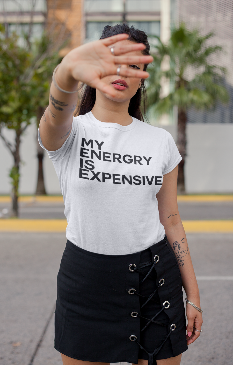 My Energy is Expensive T-Shirt | Premium Empowerment Tee | Vibe Snob.